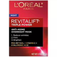 Loreal Paris Revitalift Triple Power Intensive Overnight Mask, 1.7 oz