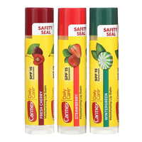 Carmex Daily Care Moisturizing Lip Balm Stick, 0.15 Oz/3 Ea