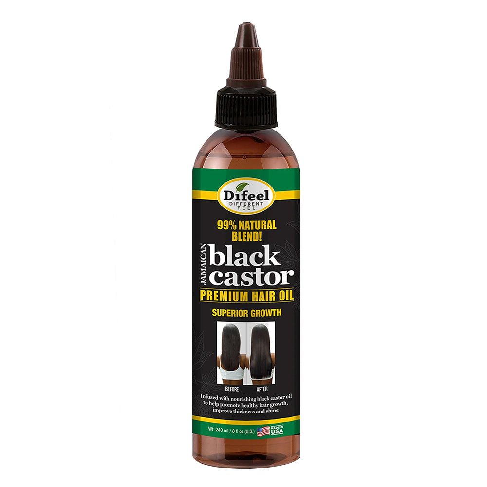 Difeel Natural Blend Jamaican Black Castor Premium Hair Oil 8Oz (240ml)
