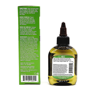 Difeel Premium Pro Growth Castor And Tea Tree Hair Oil, 2.5 Oz