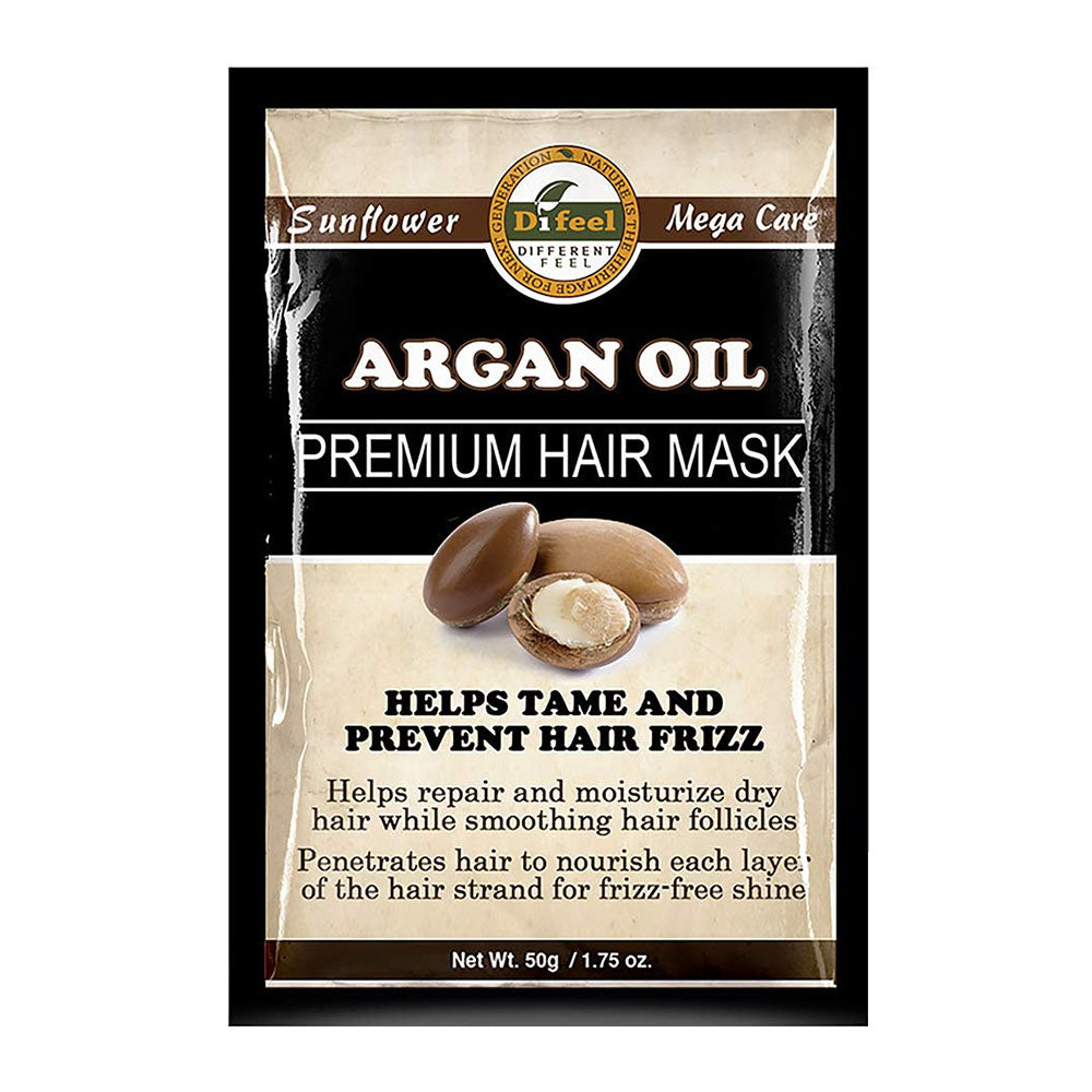 Difeel Deep Conditioning Premium Hair Mask with Argan Oil 1.75Oz (50g)