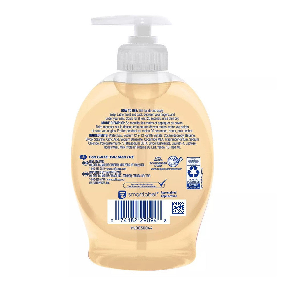 Softsoap Moisturizing Liquid Hand Soap Milk Protein and Honey, 7.5 Oz