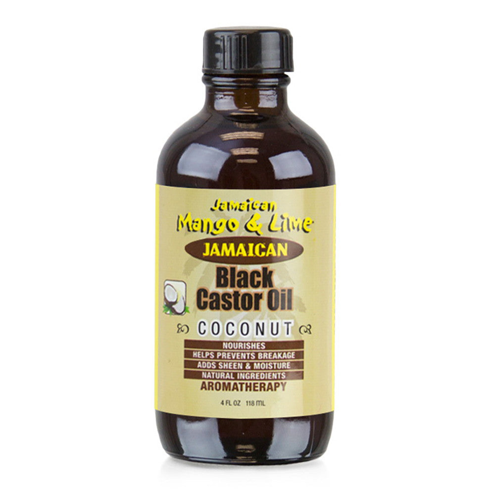 Jamaican Mango Black Castor Oil, Coconut Liquid, 4 oz