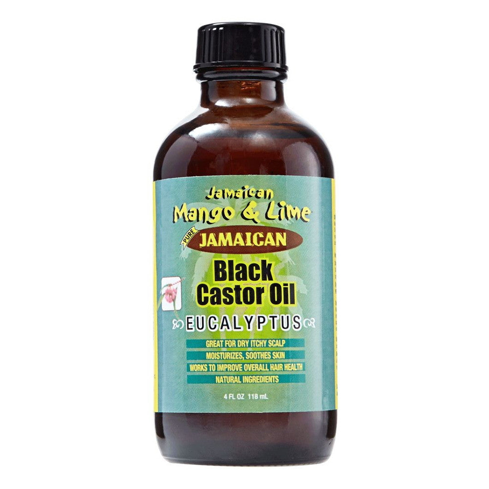 Jamaican Mango And Lime Eucalyptus Jamaican Black Castor Oil, 4 Oz