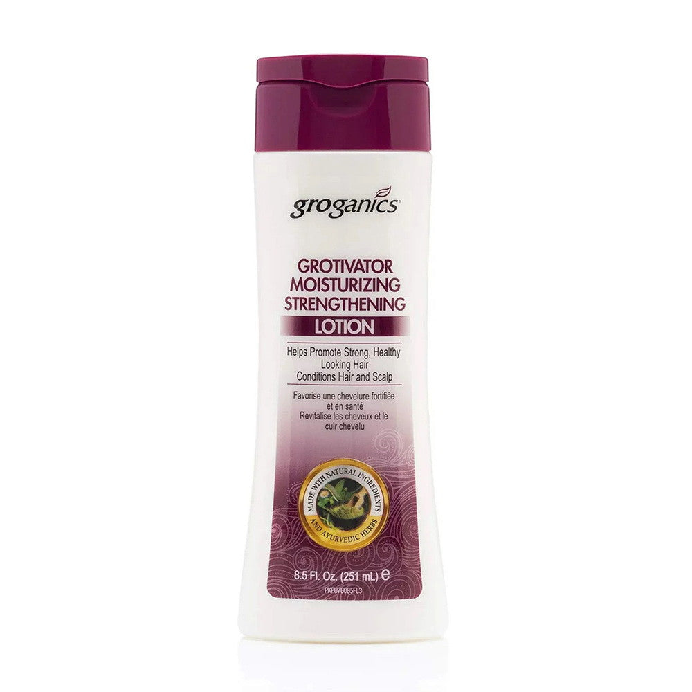 Groganics Grotivator Growth Moisturizing Lotion, 8.5 Oz