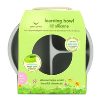 green sprouts Learning Bowl, 9 Months Plus, Silicon, 1 Ea