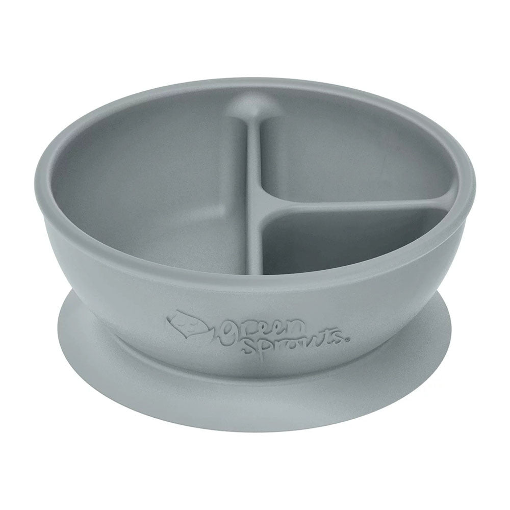 green sprouts Learning Bowl, 9 Months Plus, Silicon, 1 Ea