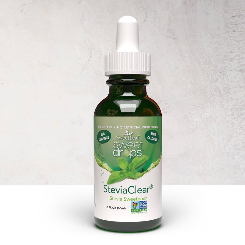 SweetLeaf Sweet Drops Stevia Clear Sweetener, Zero Calories, Zero Sugar, 2 Oz