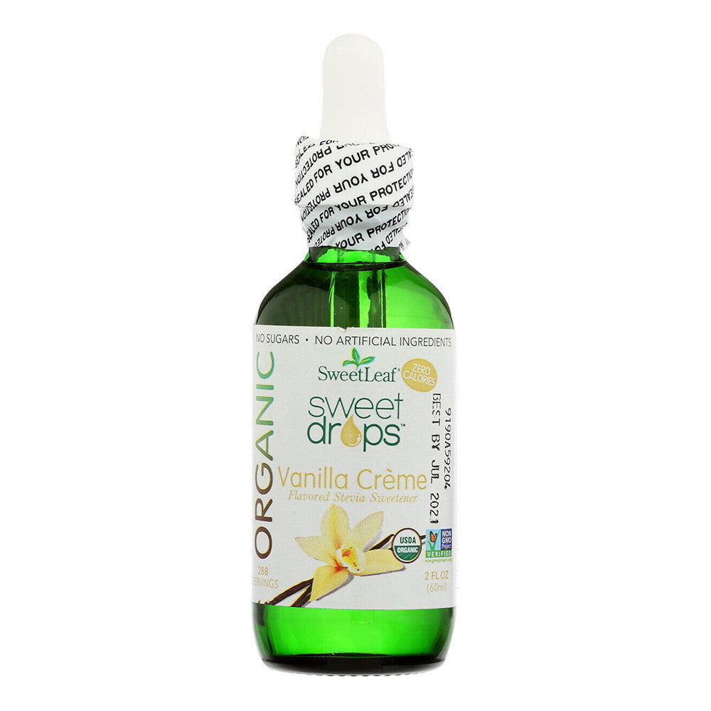 SweetLeaf Sweet Drops Vanilla Creme Liquid Stevia Sweetener, 2 Oz