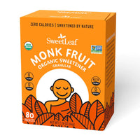 SweetLeaf Organic Monk Fruit Sweetener Granular, 80 Ea