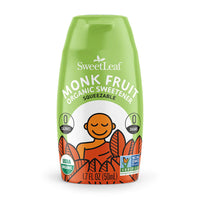 SweetLeaf Organic Monk Fruit Sweetener Squeezable, 1.7 Oz