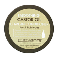 Giovanni Smoothing Castor Oil Leave In Conditioner, 11.5 Oz