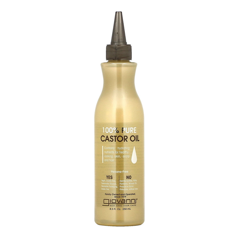 Giovanni Smoothing 100% Pure Castor Oil, 8.5 Oz