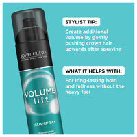 John Frieda Luxurious Volume Forever Full Hairspray, 10 Oz