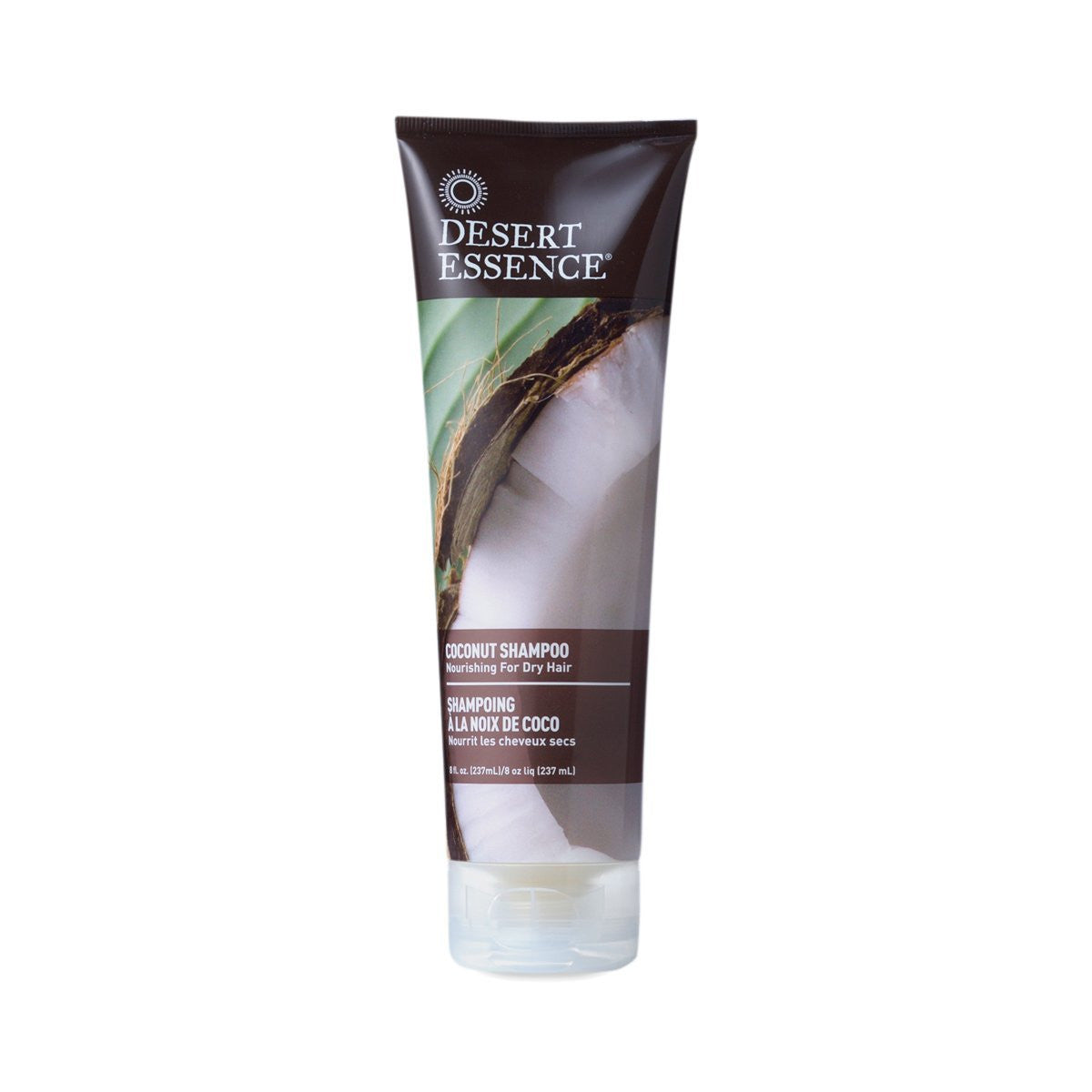 Desert Essence Organics Coconut Hair Shampoo For Dry Hair - 8 Oz