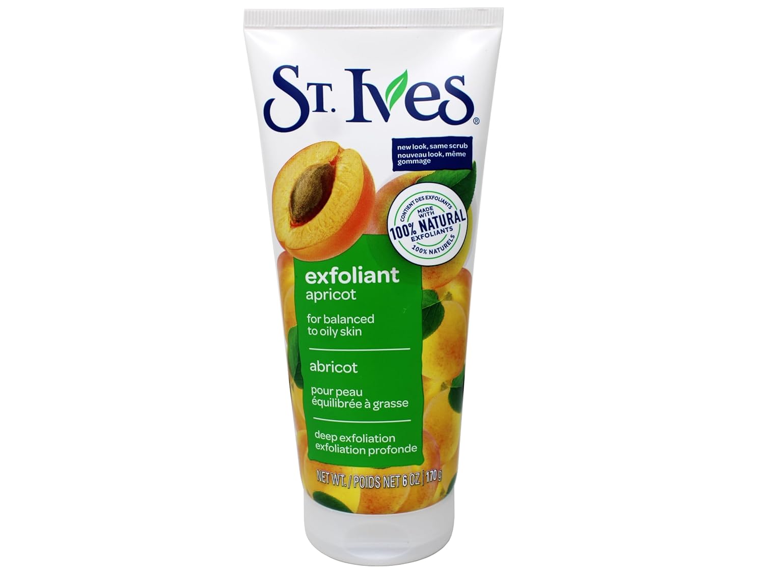 St. Ives, Swiss Formula, Invigorating Apricot Scrub, 6 Oz