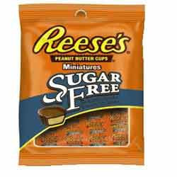 Reeses Sugar Free Peanut Butter Cups Miniatures - 3.3 Oz, 12 Pack