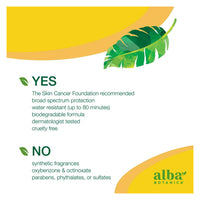 Alba Botanica Sheer Mineral Sunscreen Spray SPF 30, Fragrance Free, 5 Oz