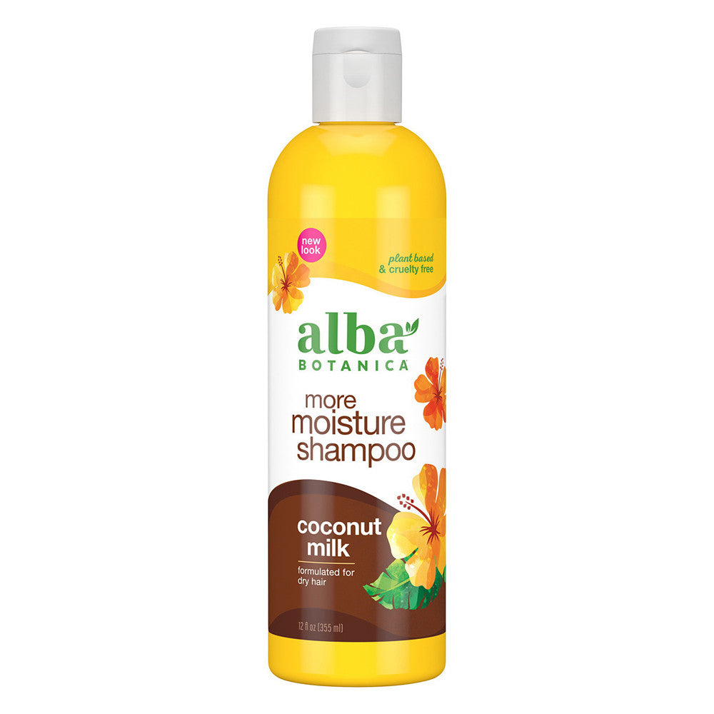 Alba Botanica Hawaiian Coconut Milk Extra Rich Hair Wash Shampoo - 12 Oz