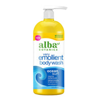 Alba Botanica Ocean Surf Very Emollient Body Wash, 32 Oz