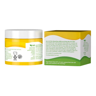 Alba Botanica Hemp Goodnight Cream, 1.7 Oz