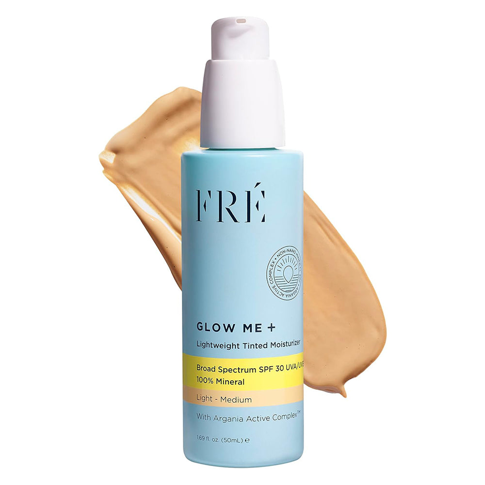 FRE Glow Me Plus Lightweight Tinted Moisturizer Sunscreen SPF30 1.69Oz (50ml)