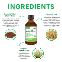 Wellements Organic Daytime Baby Cough Syrup, 2 Oz