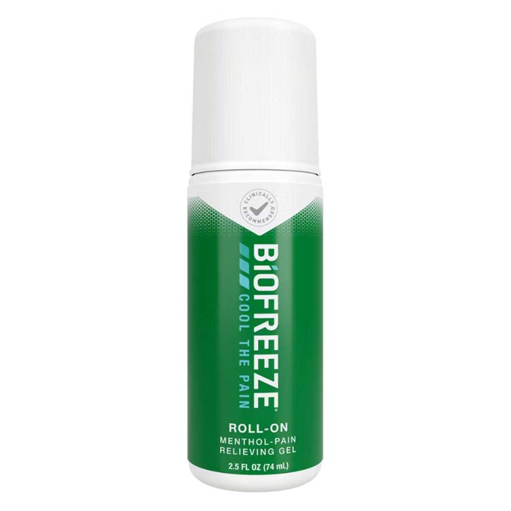 Biofreeze Classic Cold Therapy Pain Relief Roll-On, 2.5 Oz