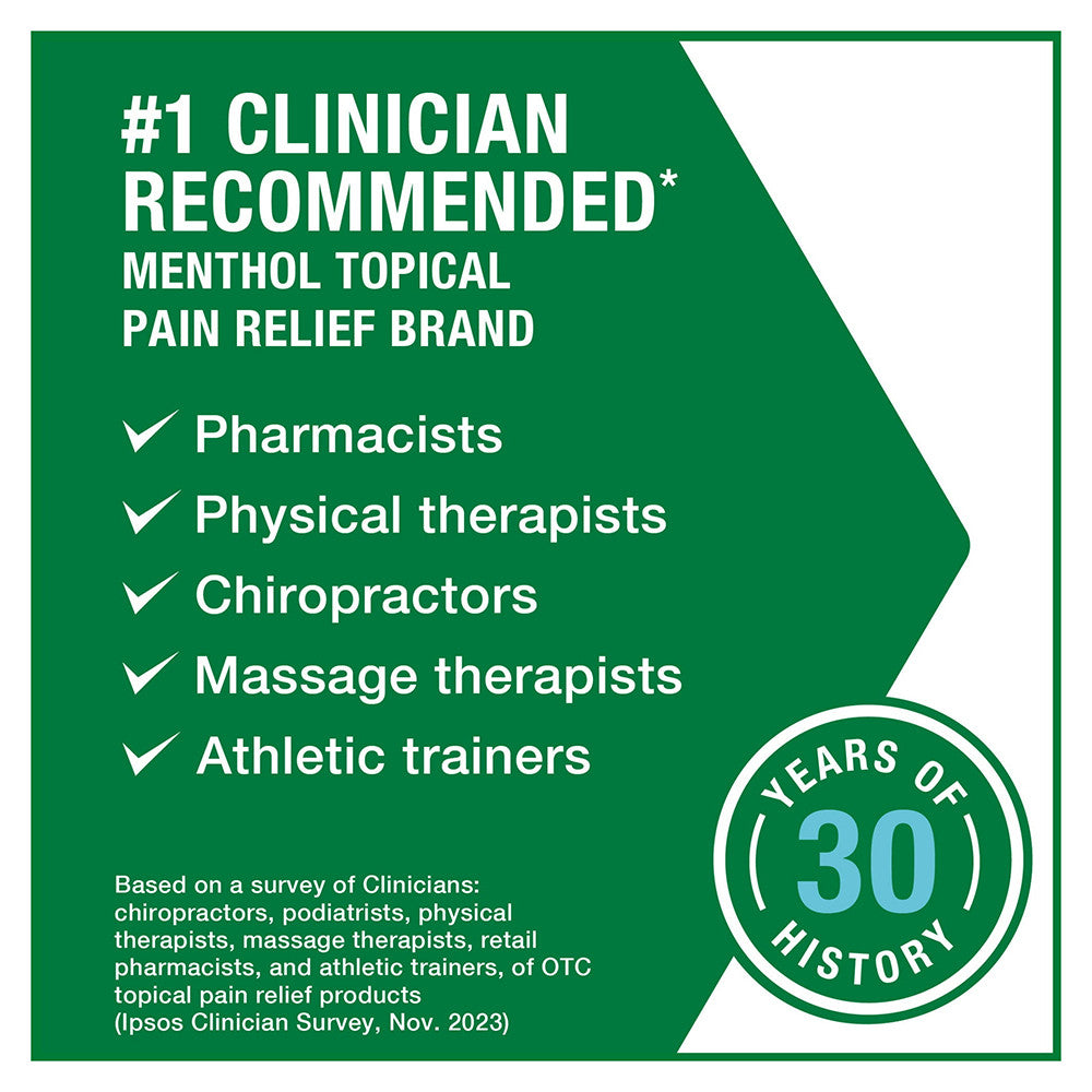 Biofreeze Soothing Pain Relief Cream, for Back Knee Muscle Joint and Arthritis Pain, 3 Oz