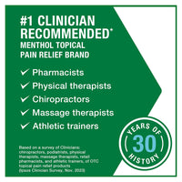Biofreeze Soothing Pain Relief Cream, for Back Knee Muscle Joint and Arthritis Pain, 3 Oz