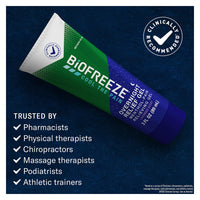 Biofreeze Menthol Muscle Overnight Pain Relieving Gel, 3 Oz