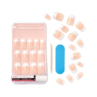 Kiss Everlasting French Nail Kit Medium Infinite 28 Nails, 1 Kit