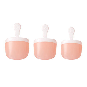 Kiss Everlasting French Toenail Kit, Real Short, 24 Ea