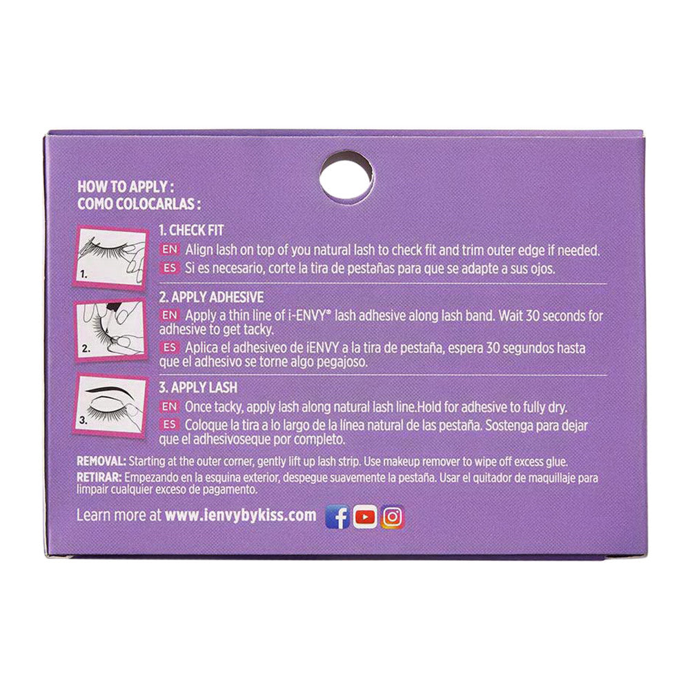 Kiss I Envy So Wispy 02 Lashes, 1 pack