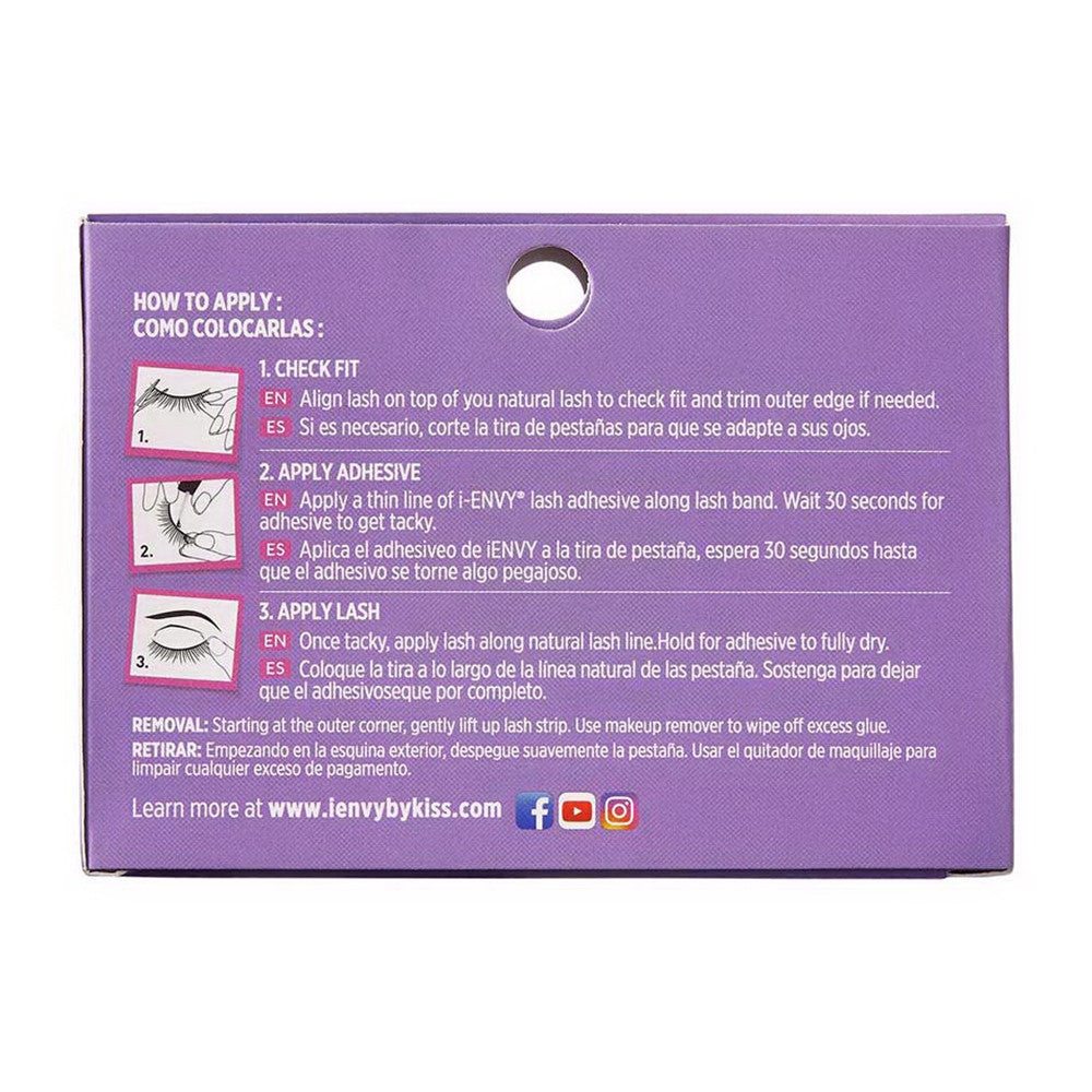 Kiss I Envy So Wispy 08 Eye Lashes, 1 Pair