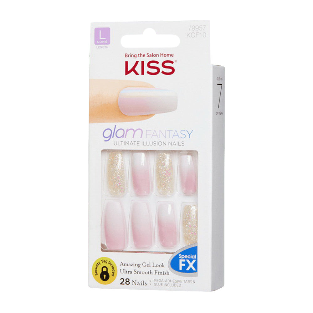 Kiss Glam Fantasy Ultimate Illusion Nails, 28 Ea