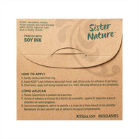 Kiss Sister Nature False Eyelashes, Dawn, 1 Ea