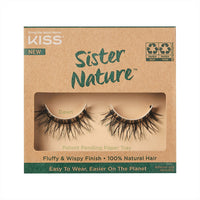 Kiss Sister Nature False Eyelashes, Dawn, 1 Ea
