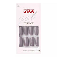 Kiss Nails Gel Ready To Wear Fake Nails Modern Art, 28 Ea