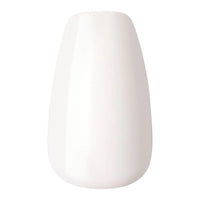Kiss Impress Color Press-on Nails Frosting, Coffin Shape, Medium, 30 Ea