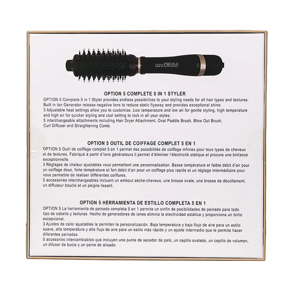 Level Pro 3.0 Professional Option 5 Complete 5 In 1 Styler, 1 Ea