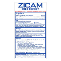 Zicam Cold Remedy Zinc Ultra Rapidmelts Homeopathic Tablets, Cherry Flavor, 18 Ea