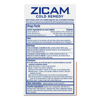 Zicam Cold Remedy Homeopathic With Elderberry RapidMelts, Citrus Flavor, 25 Ea