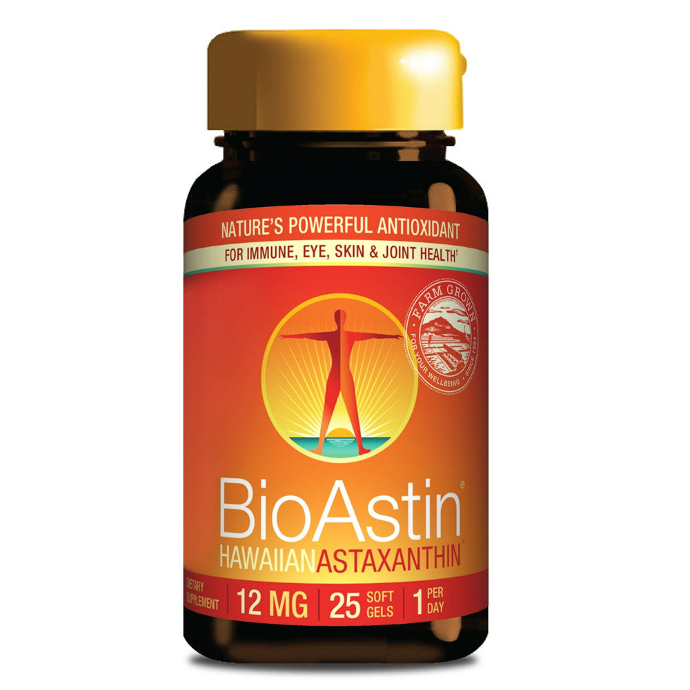 Nutrex Bioastin Hawaiian Astaxanthin 12 Mg Gel Capsules - 25 Ea