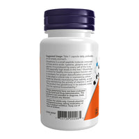 Now Food Glutathione 250 Mg Detoxification Support Supplements, 60 Ea