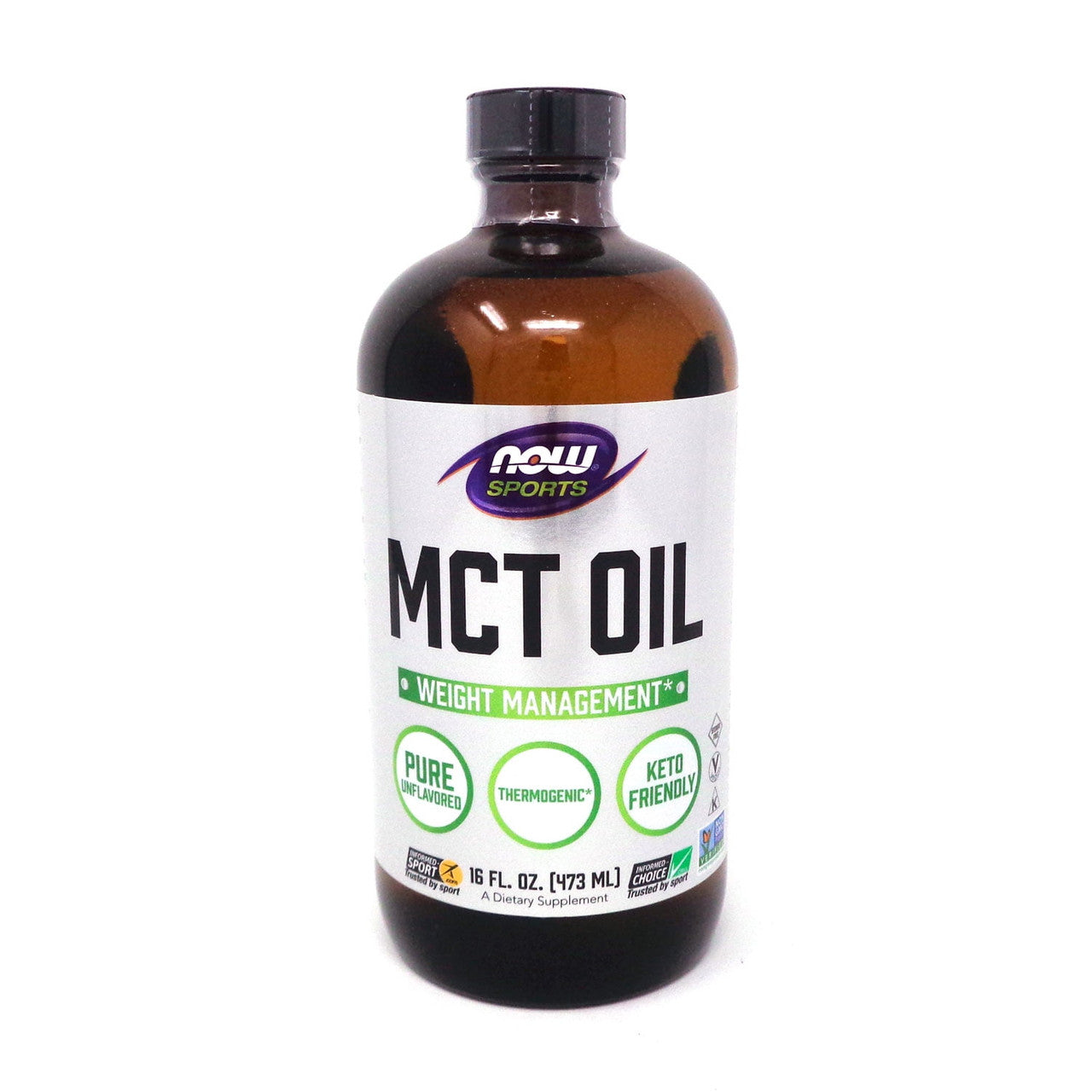 Now Sports Nutrition, Medium Chain Triglycerides Oil, Liquid, 16 Oz
