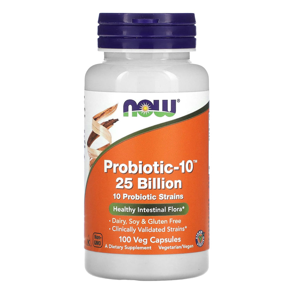 Now Foods Probiotic-10 25 Billion, 100 Ea