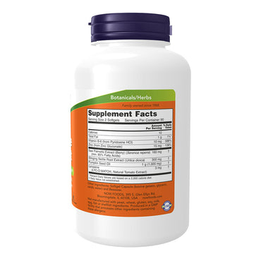 Now Foods Prostate Support Softgels, 180 Ea
