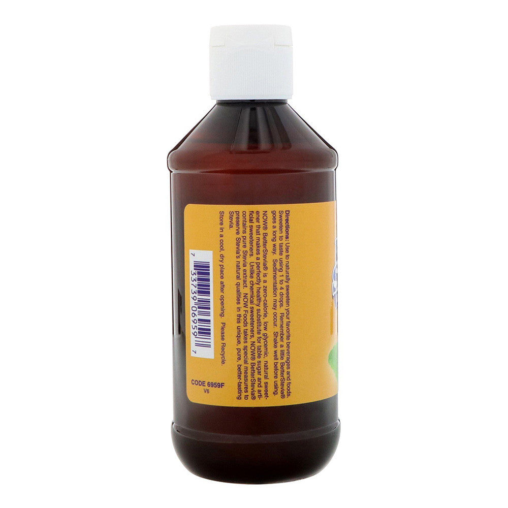 Now Foods BetterStevia Original Zero Calorie Liquid Sweetener, 8 Oz