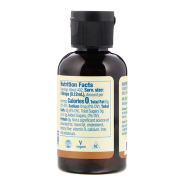 Now Real Foods Better Stevia French Vanilla Liquid Sweetner, 2 Oz